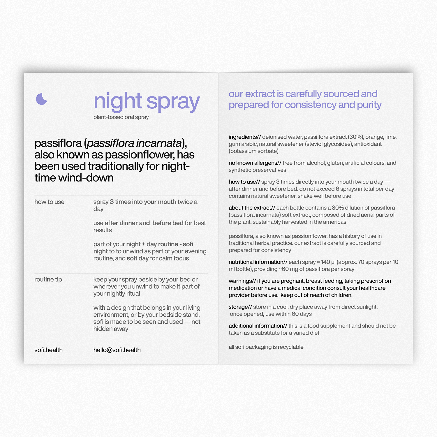 night + day duo - sofi