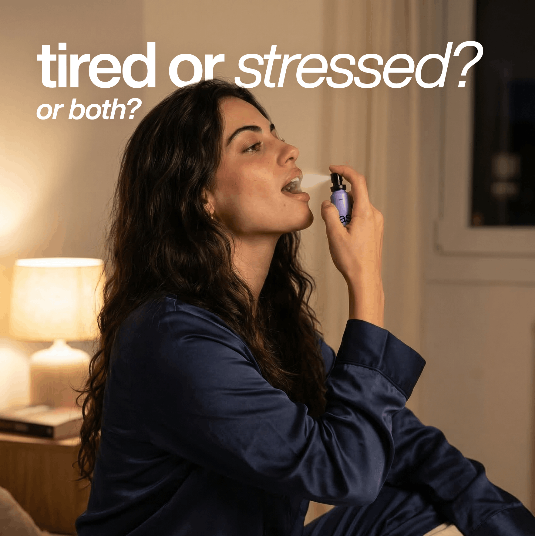 sleep better. feel calmer. — oral spray for night + day - sofi health
