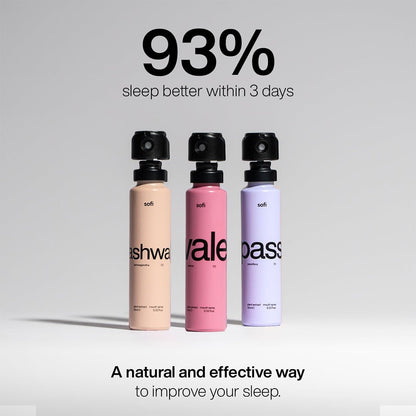 Sleep Now — Plant - Based Oral Spray Trio - sofi