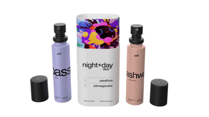 Sleep Well Duo | The Day + Night Paired Natural Oral Sprays - sofi