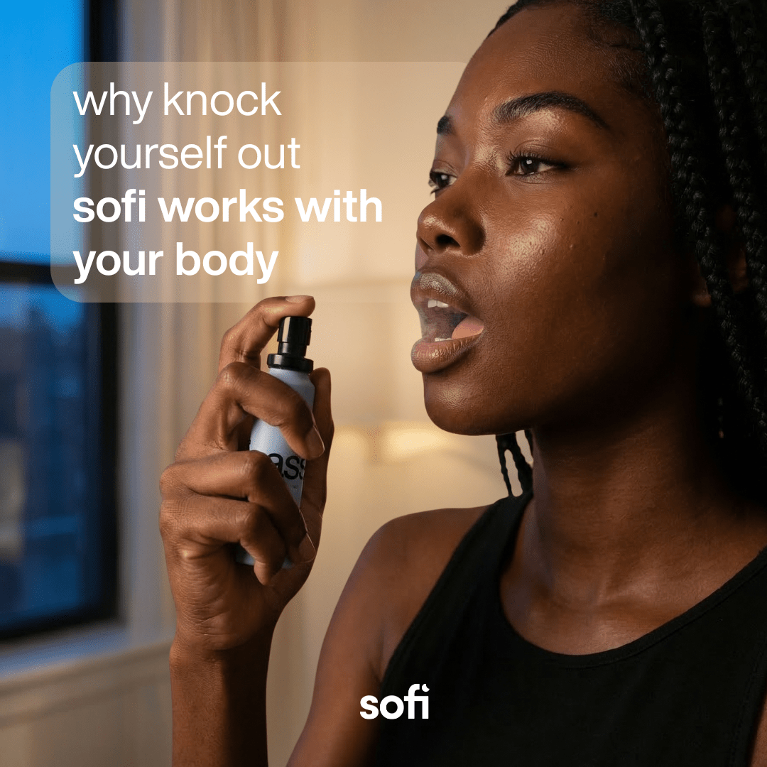 sofi night spray – passiflora - sofi health